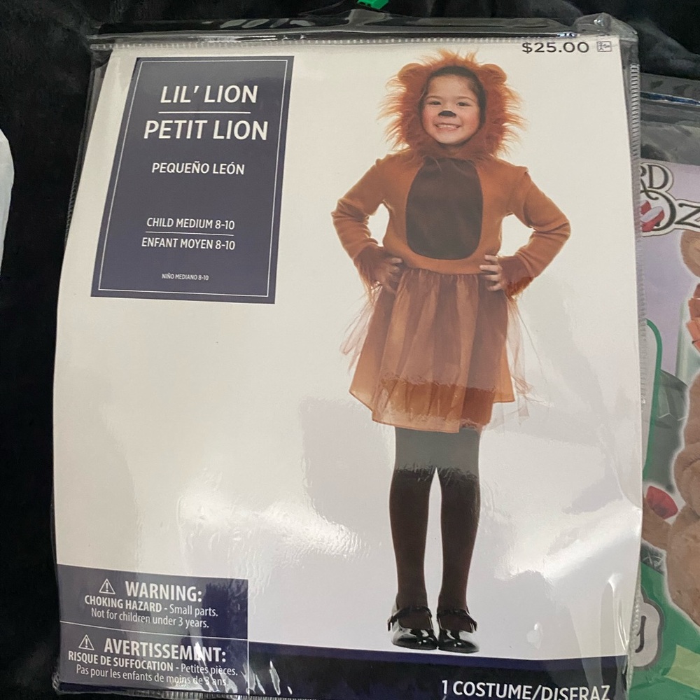 NWT-Kids Lion costume